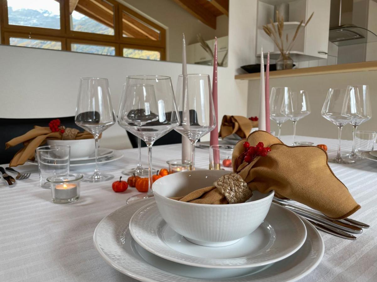 Victoria'S Home - Luxurious Penthouse Saas-Fee Buitenkant foto