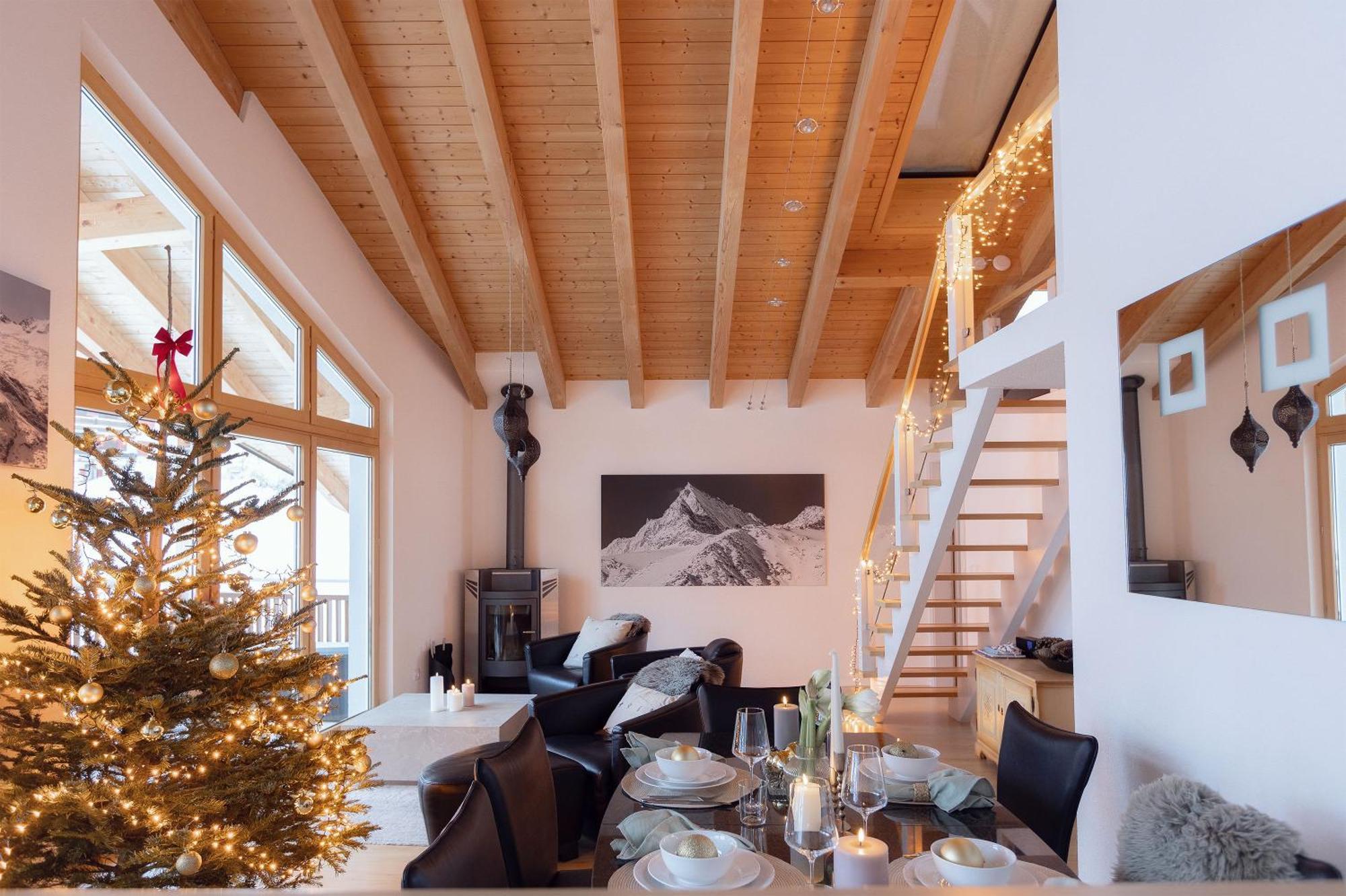 Victoria'S Home - Luxurious Penthouse Saas-Fee Buitenkant foto